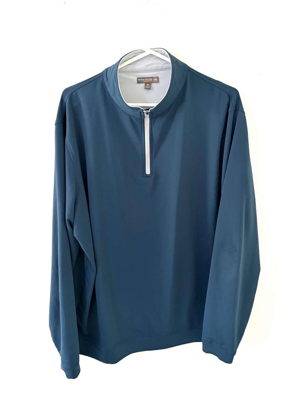 Peter Millar Lightweight Performance Quarter-Zip Pullover, Size: XL